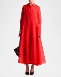 Altuzarra Sissy silk organza midi dress at Neiman Marcus