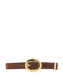 Altuzarra Vintage Brass Buckle Belt at Bloomingdales