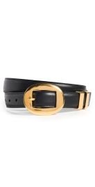 Altuzarra Vintage Brass Buckle Belt Black M at Shopbop