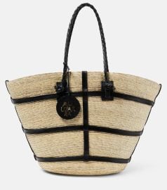 Altuzarra Watermill Raffia Tote Bag at Mytheresa