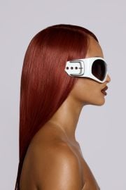 Alva Sunglasses in White at Jaded London