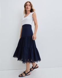 Amaia Eyelet Dress at Veronica Beard