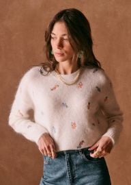 Amanda Sweaters - Spring Garden - Kid mohair - Szane at Sezane