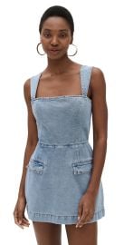 Amanda Uprichard Bethany Skort Romper Destiny Wash XL at Shopbop