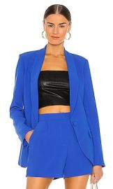 Amanda Uprichard Jane Blazer in Cobalt at Revolve