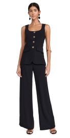 Amanda Uprichard Kya Jumpsuit Black M at Shopbop