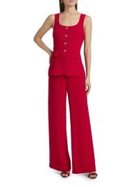 Amanda Uprichard Kya Sleeveless Jumpsuit at Saks Fifth Avenue