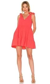 Amanda Uprichard Pruitt Dress in Pink Fluro at Revolve