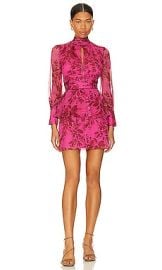 Amanda Uprichard Samira Mini Dress In Ella Print at Revolve