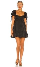 Amanda Uprichard Sicily Dress In Black at Revolve