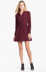 Amanda Uprichard Silk Shirtdress at Nordstrom