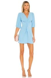 Amanda Uprichard Susannah Dress in Pacific at Revolve