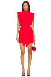 Amanda Uprichard X Revolve Cleary Dress In Crimson at Revolve