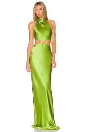 Amanda Uprichard X Revolve Kaye Maxi Dress In Aloe at Revolve