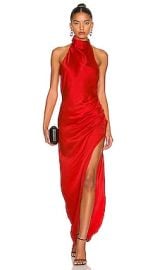 Amanda Uprichard X Revolve Samba Gown In Candy Apple at Revolve
