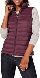 Amazon Essentials Women's Lightweight Water-Resistant Packable Puffer at Amazon