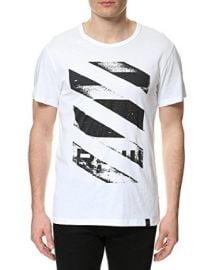 WornOnTV: Andre’s black and white graphic tee and black shirt on Black ...