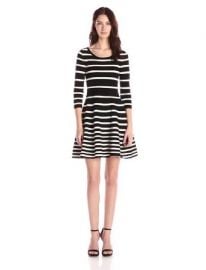 Amazoncom Milly Womenand39s Grading Stripe Dress Clothing at Amazon