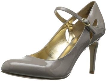 Amazoncom Nine West Womenand39s Erinne Mary Jane Pump Shoes in grey at Amazon