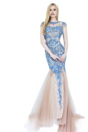 Amazoncom Sherri Hill 1939 Dress in Blue at Amazon