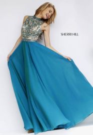 Amazoncom Sherri Hill 1964 Green at Amazon