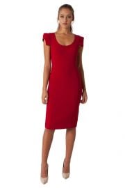 Amelie Sheath Dress at Black Halo