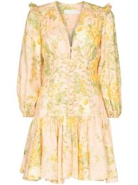 Amelie floral-print dress at Farfetch