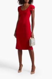 Amelie pleated cady dress by Black Halo at The Outnet