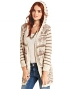 America Rag Patterned Cardigan at Macys