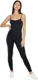 American Apparel Womenaposs Spaghetti Strap Catsuit-Black-2XL eBay at eBay