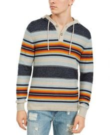 American Rag Men s Striped Henley Hoodie  Created for Macy s   Reviews - Sweaters - Men - Macy s at Macys