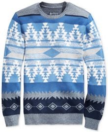 American Rag Men s Zig Zag Geo Sweater  Only at Macy s at Macys