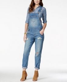 American Rag Ripped Denim Marlowe Wash Overalls  Only at Macy s at Macys