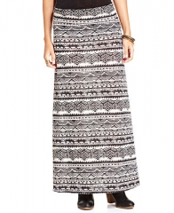 American Rag Tribal-Print Maxi Skirt - Juniors Skirts - Macys at Macys