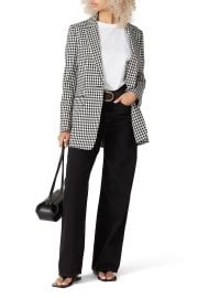 Ames Gingham Blazer by rag ampamp bone Rent the Runway at Rent the Runway