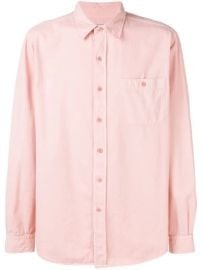 Ami Paris Classic-wide Fit Shirt With Buttoned Chest Pocket - Farfetch at Farfetch