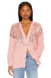 Amika Cardigan with Sequins by Tell Your Friends at Revolve