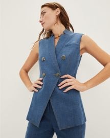 Amika Vest at Veronica Beard