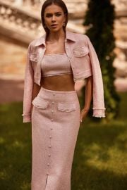 Amina Shimmering Pink 3-piece Set Afterpay Zip Pay Sezzle at Alamour the Label