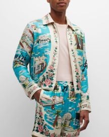 Amiri Menx27s California Hawaiian Jacket at Neiman Marcus