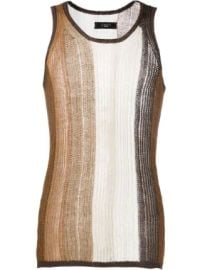 Amiri Rib Knit Vest at Farfetch