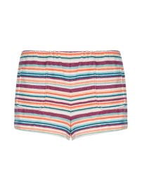 Amiya Cover-Up Short in Multi Watercolor Stripe L39AGENCE at L'Agence
