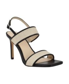 Amour Double Band Slingback Stiletto Sandals at Macys