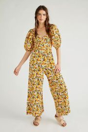 Amy Floral Jumpsuit by Free People at Free People