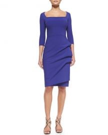 Amy Square Neck Dress by Chiara Boni La Petite Robe at Bergdorf Goodman