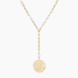 Ana Coin Lariat at Gorjana