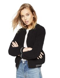 Anaelisa Fleece Bomber Jacket by Lucky Brand at Amazon