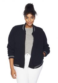 Anaelisa Fleece Bomber Jacket by Lucky Brand at Amazon