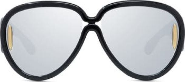 Anagram 65mm Oversized Pilot Mask Sunglasses at Nordstrom