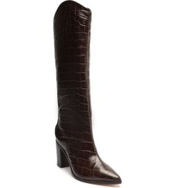 Analeah Pointed Toe Knee High Boot by Schutz at Nordstrom